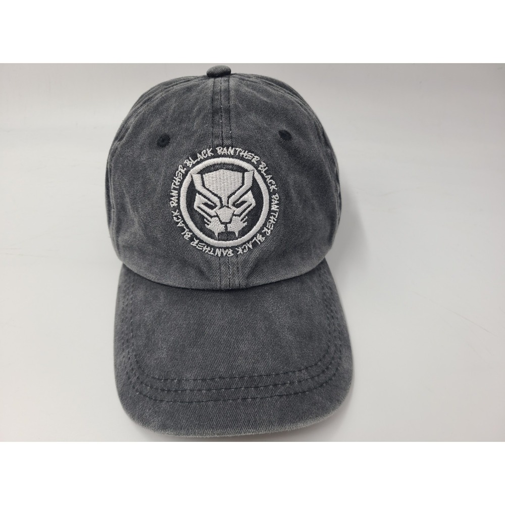 Black Panther Marvel Comics Strapback Adjustable Hat Cap Cotton Men Women Black